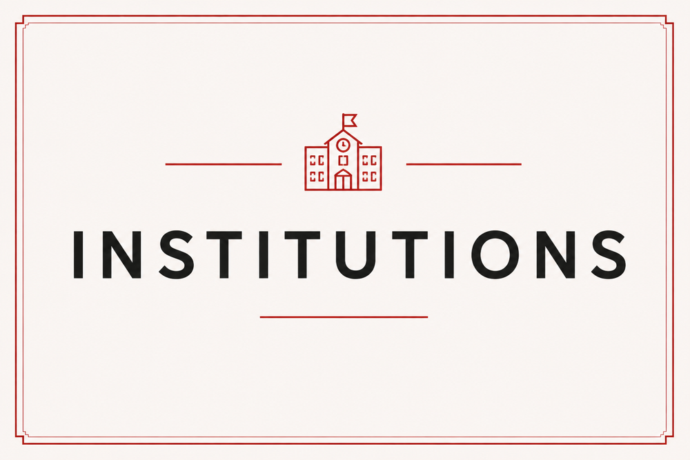 INSTITUTIONS