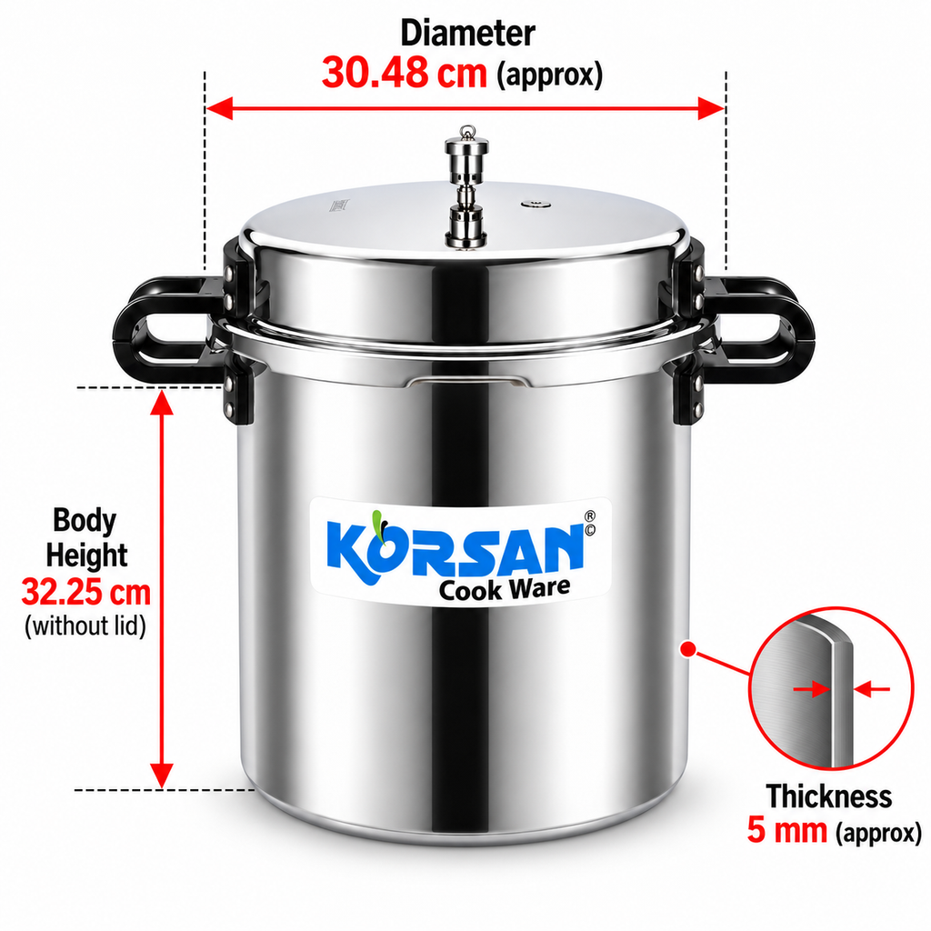KORSAN 28L Jumbo Pressure Cooker